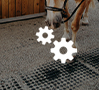 configurer un projet de dalles de stabilisation pour chevaux