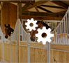 configurer un projet d'aménagement d'écurie pour chevaux