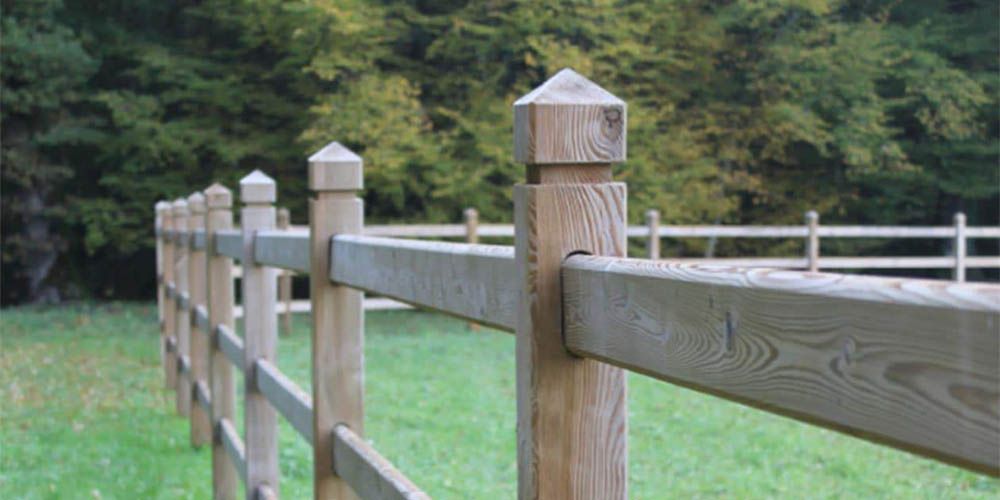 Clôtures bois Majesté – La clôture prestigieuse et harmonieuse